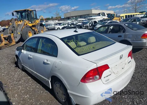 2008 Honda Civic Hybrid from USA, damaged, VIN JHMFA36208S009412